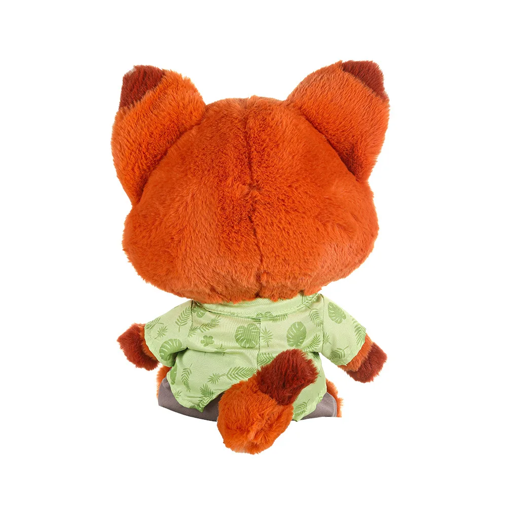 Muñeca de dibujos animados Kawaii Disney Anime Hobby Zootopia Nick Wilde, muñeca suave, almohada de cama para niña, regalos para novia, 25CM