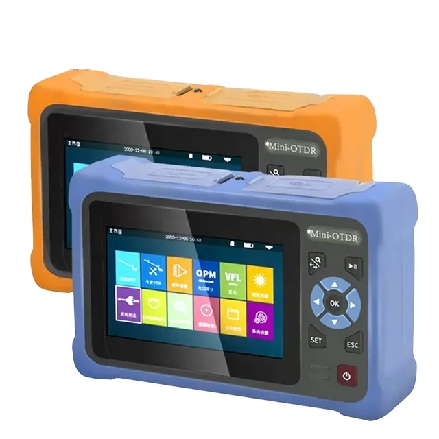 OTDR Multifunctional Optical Fiber Tester Carton Box Fiber Optic Equipment FTTH Ip Ultrasonic Testing Equipment 3 Years USB & SD