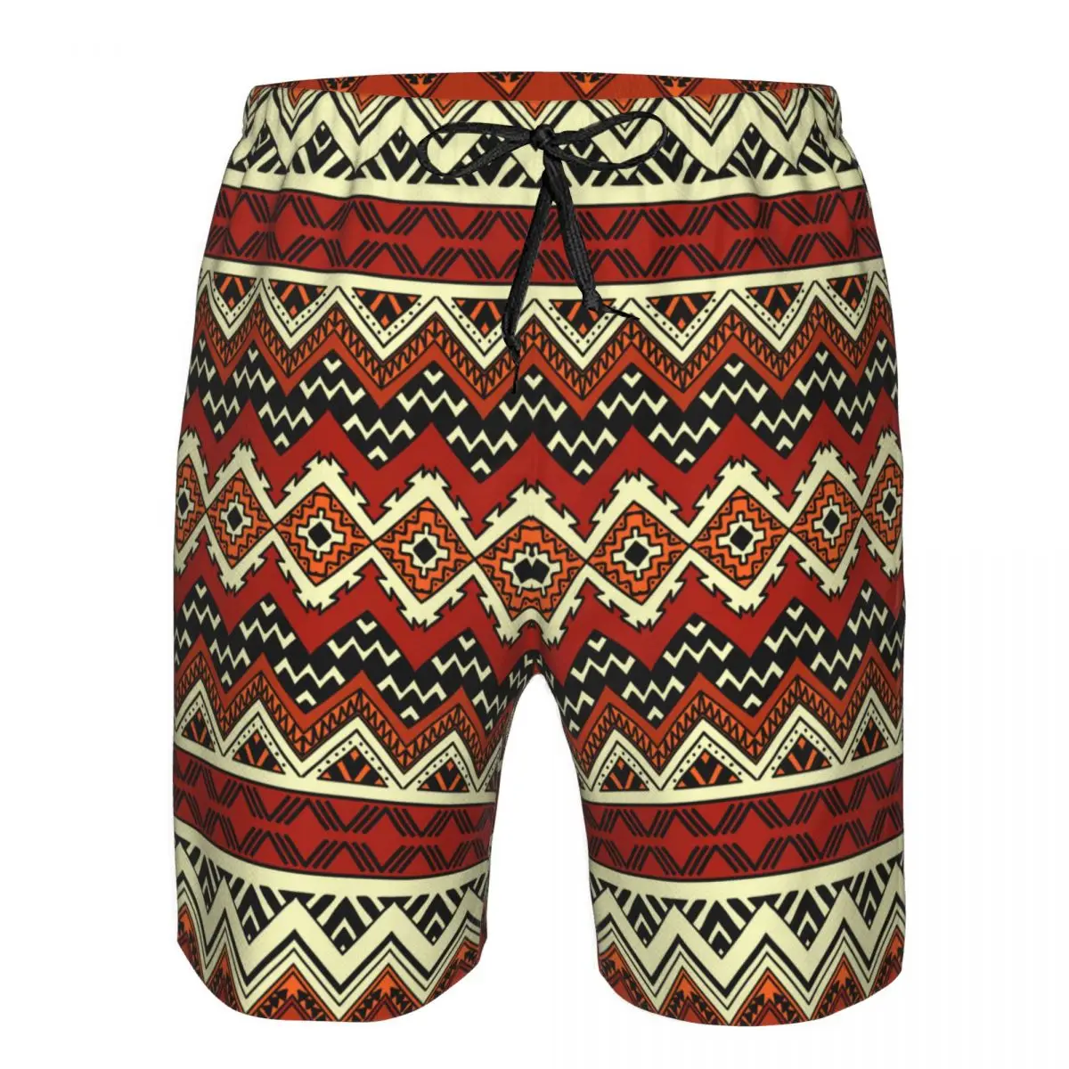 

Beach Swimsuit men's quick-drying swimwear Africa Ethnic Geometric Tribal men breathable swimwear beach shorts male swimsuit