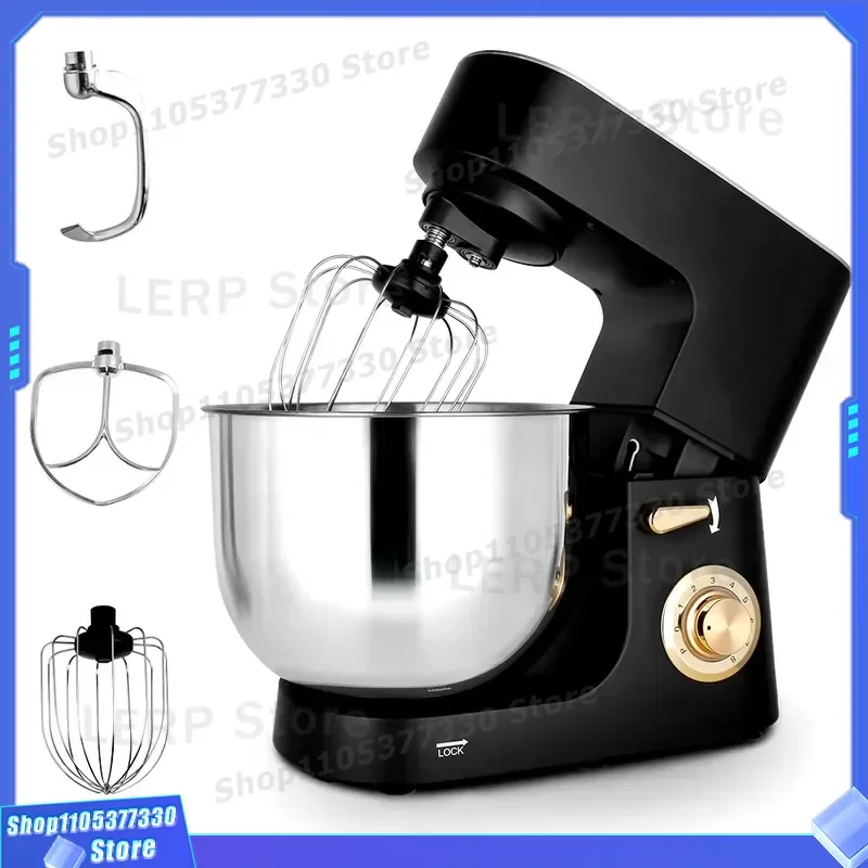 1800W 8L Electric Stand Mixer High Power Vertical Planetary Dough Kneading Machine for Cake Bread Household Kitchen Appliance