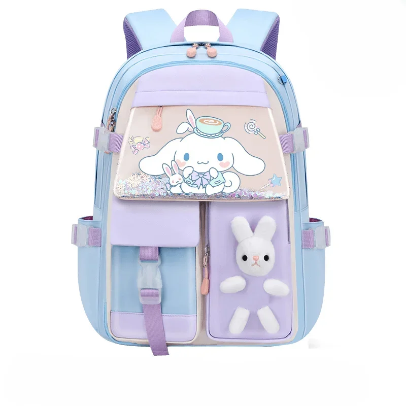 Sanrio neue Schüler Schult asche Licht Rucksack Cartoon Kinder animation große Kapazität Kinder tasche