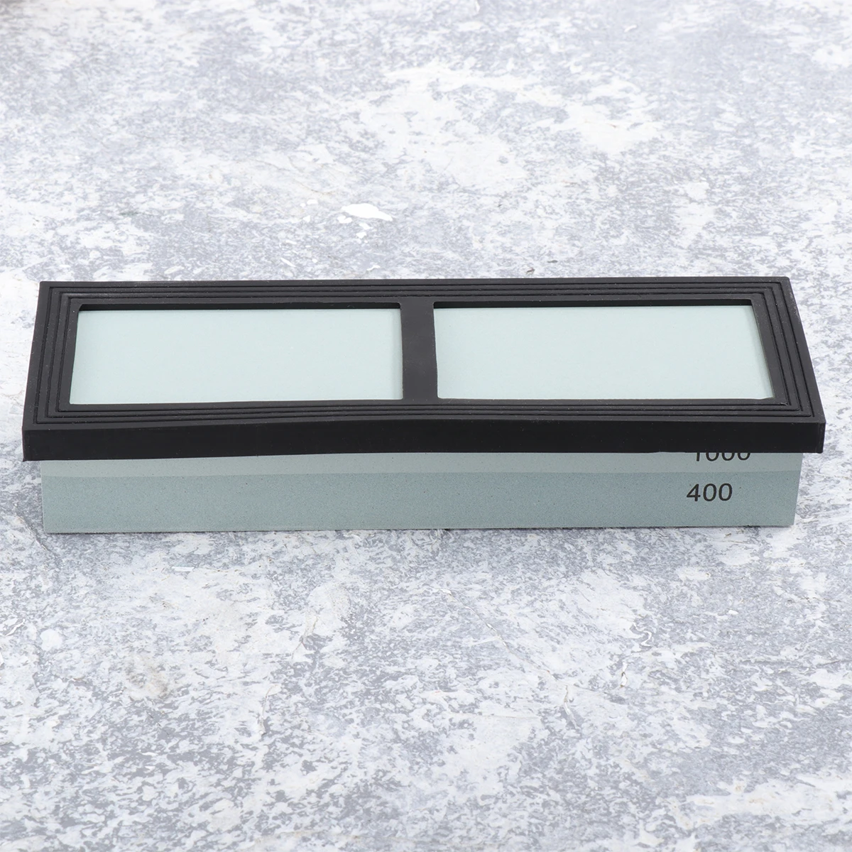 

Whetstone Double Sided Sharpening Stone for Knife Scissors Chopper Home Kitchen Use Corundum Safe Durable