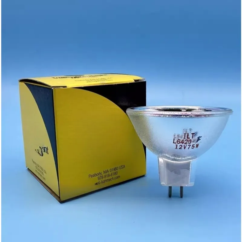 

Original imported ILT L6420-F 12V75W7500 fluorescent quantitative PCR instrument halogen detection GX5.3 light bulb
