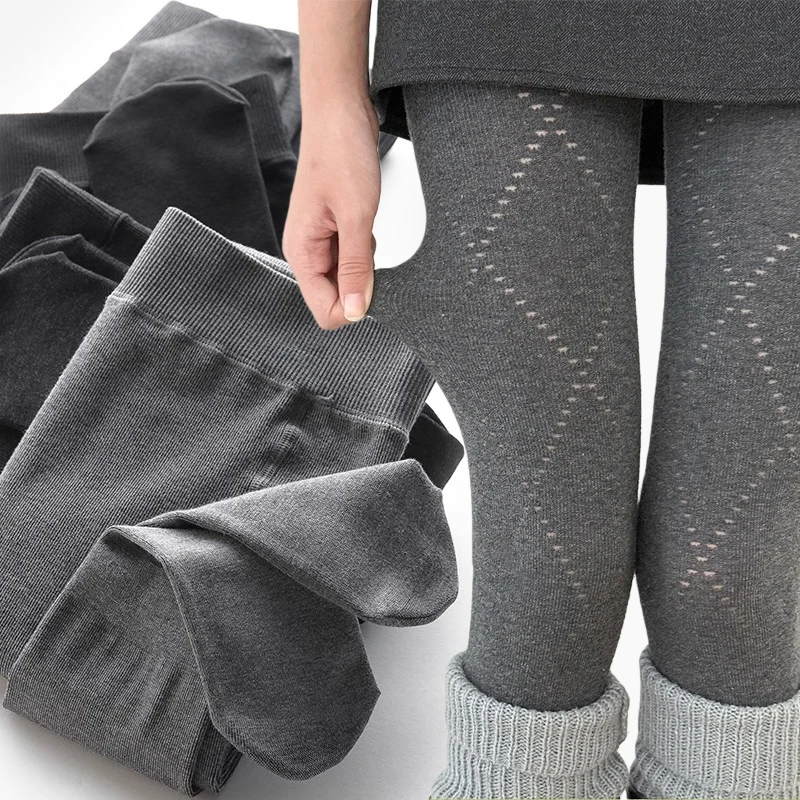

Winter Vintage Jacquard Grid Tights Women High Waist Elastic Slim Warm Pantyhose 2026 Spring Streetwear Y2K Tights Stocking