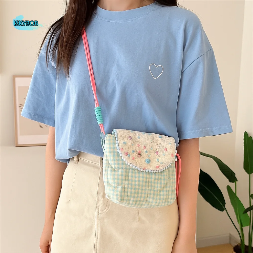 

Cartoon Camera Storage Bag Makeup Bag Multifunctional Cute Crossbody Bag Fresh Color Small Wallet Coin Purses Lipstick Case