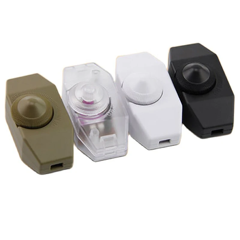 2A 100W/220V-240V Dimming Switch For Incandescent Bulbs And Dimmable Halogen Bead Home Adjustable Controller Knob Switch
