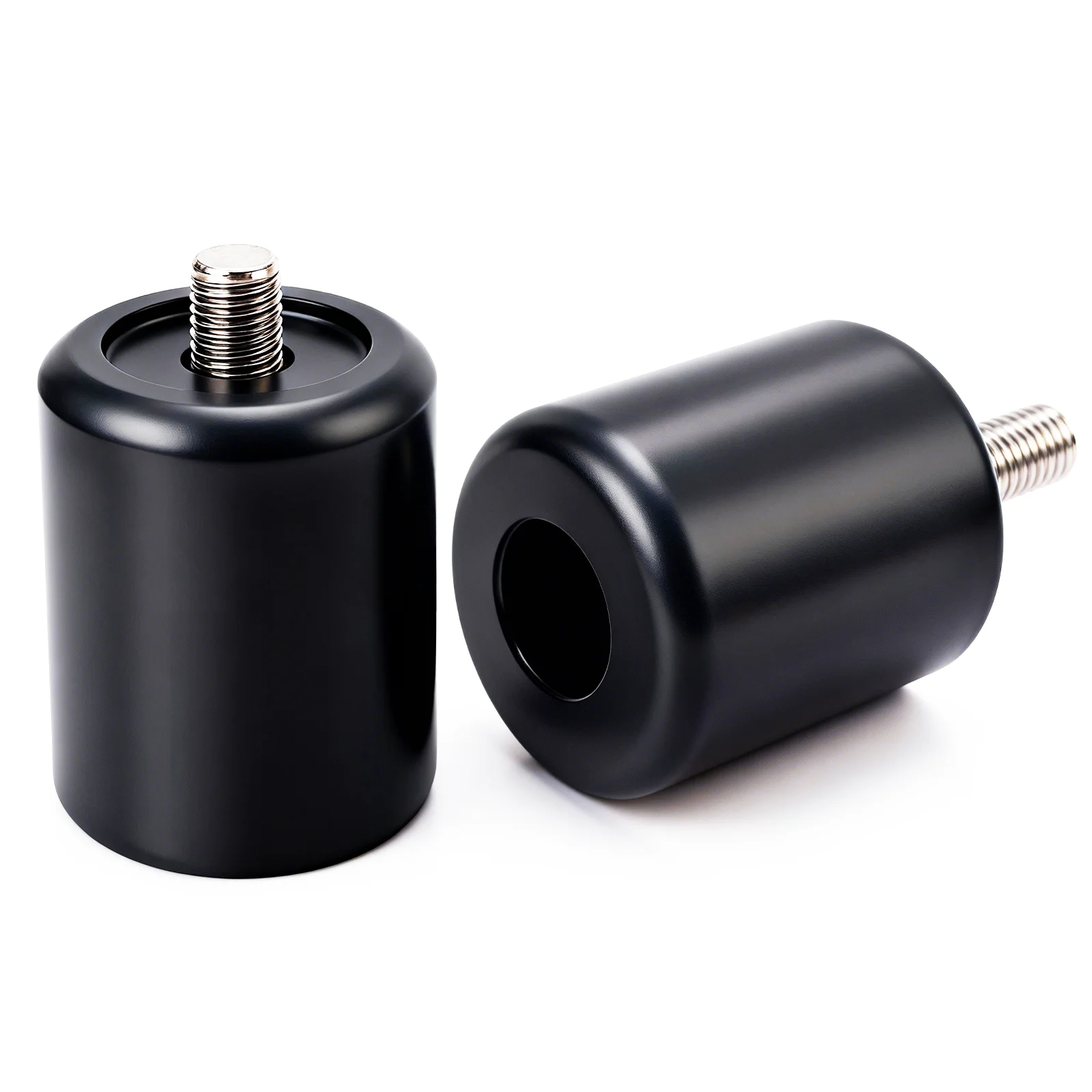 

Motorcycle Crash Bar Sliders End Caps Derlin for Harley Touring Softail Sportster 1.25" Engine Guard Saddlebag Guard M12 2PCS