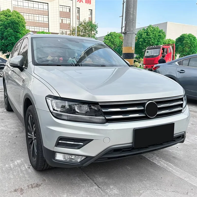

Car Headlight Eyebrow Cover Trim Eyelids For VW Tiguan MK2 2017-2020 Accessories