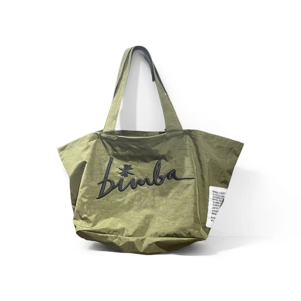 2025 جديد مقاوم للماء النايلون القماش سعة كبيرة حقيبة كتف يده السفر حقيبة تسوق أمي حقيبة الفتيات هدية عيد