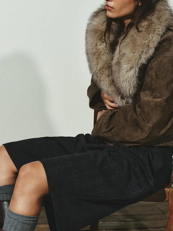 겨울 여성용 다용도 인조 가죽 자켓 벨벳 질감 고급 아우터웨어 롱 슬리브 3D 효과 캡 없음