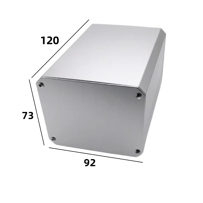 

Aluminum alloy aluminum profile split battery box circuit board shell 120x92x73mm