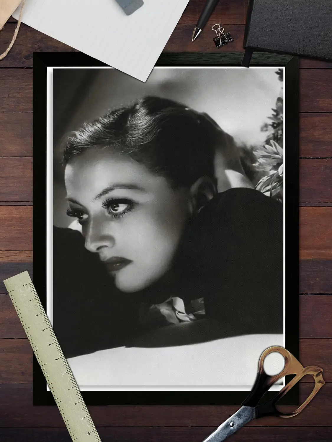 ملصق فني من قماش جوان كروفورد وفن جداري، طباعة صور، عائلة حديثة، ديكور غرفة النوم، ملصقات، لوحة زخرفية