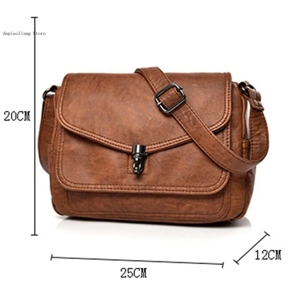 Women High Quality Leather Wallet and Handbag Shoulder Bag Women Casual Crossbody Bag Women