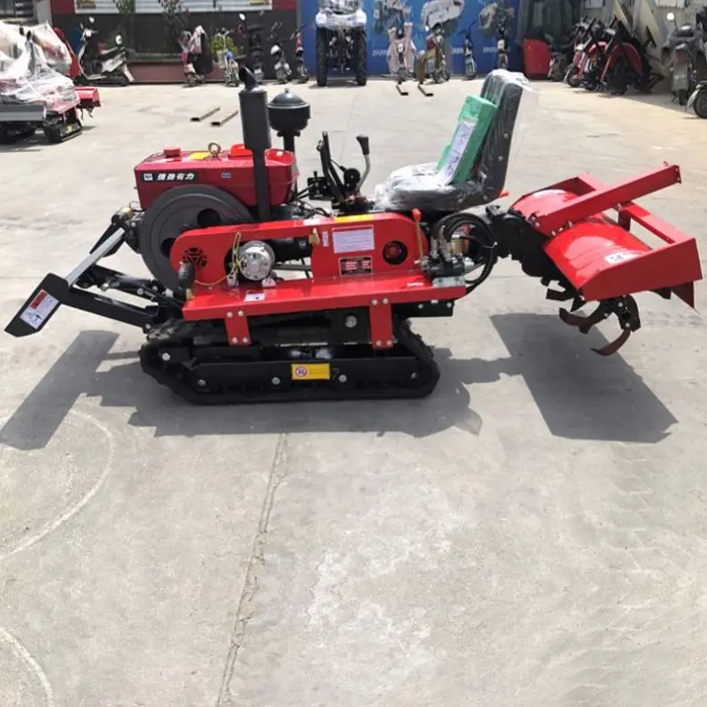 Multi Functional Agricultural Crawler Cultivator, Small Micro Tillage Tractor, Hot Selling