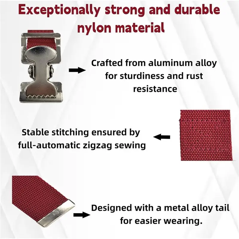 Y42A-Universal Drywaller Stilt Replacement Straps(4PCS)-Adjustable Nylon Leg Straps For High Work For Secure& Comfortable Perfor