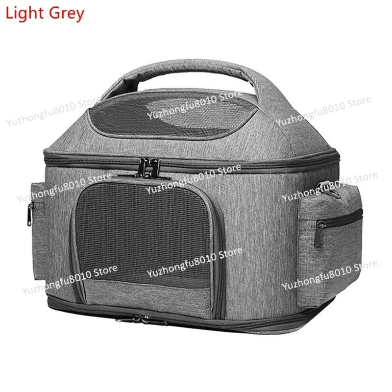 Collapsible Mesh Traveling Handbag Portable Cats And Dogs Pet Shoulder Bag Pet Handbag Dog Carrier Pet Travel Shoulder Bag