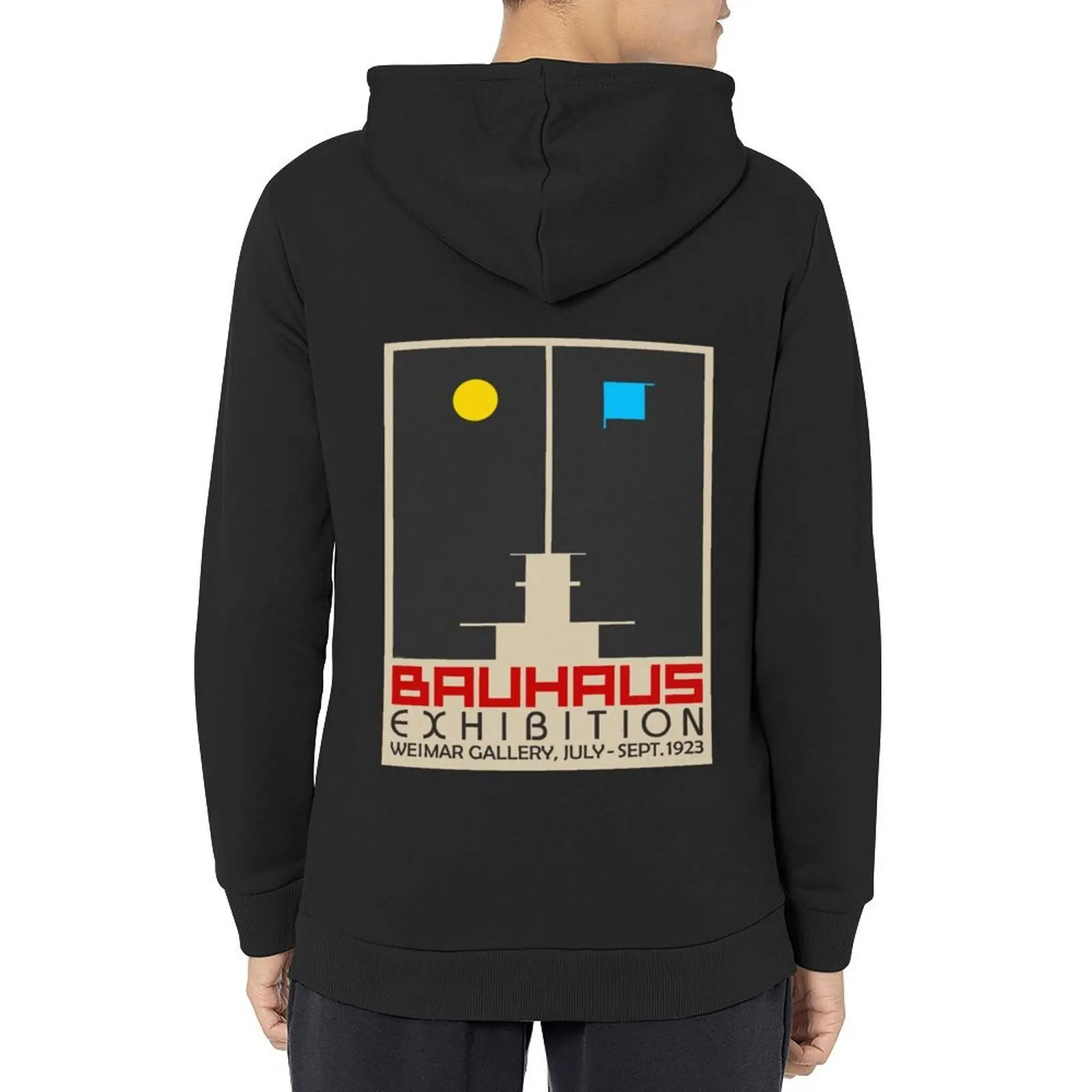 

Bauhaus Exhibition III Poster / Weimar Gallery Hoodie anime clothes autumn jacket men mens clothing blouse hoodies for men