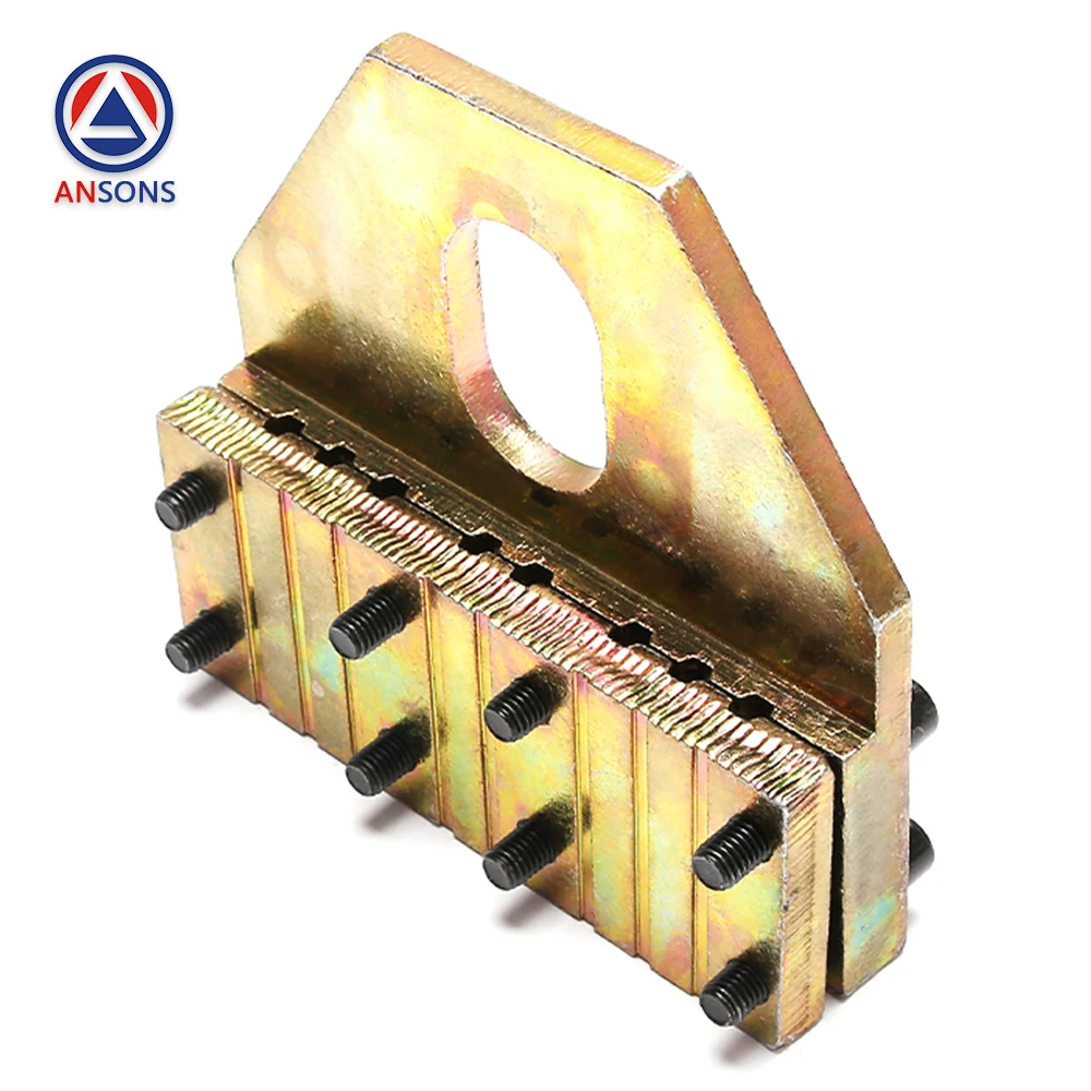 6 Slots 8 Slot KONE Elevator Rope Clamp For Steel Wire Rope Clamping Device Lifter Ansons Elevator Spare Parts