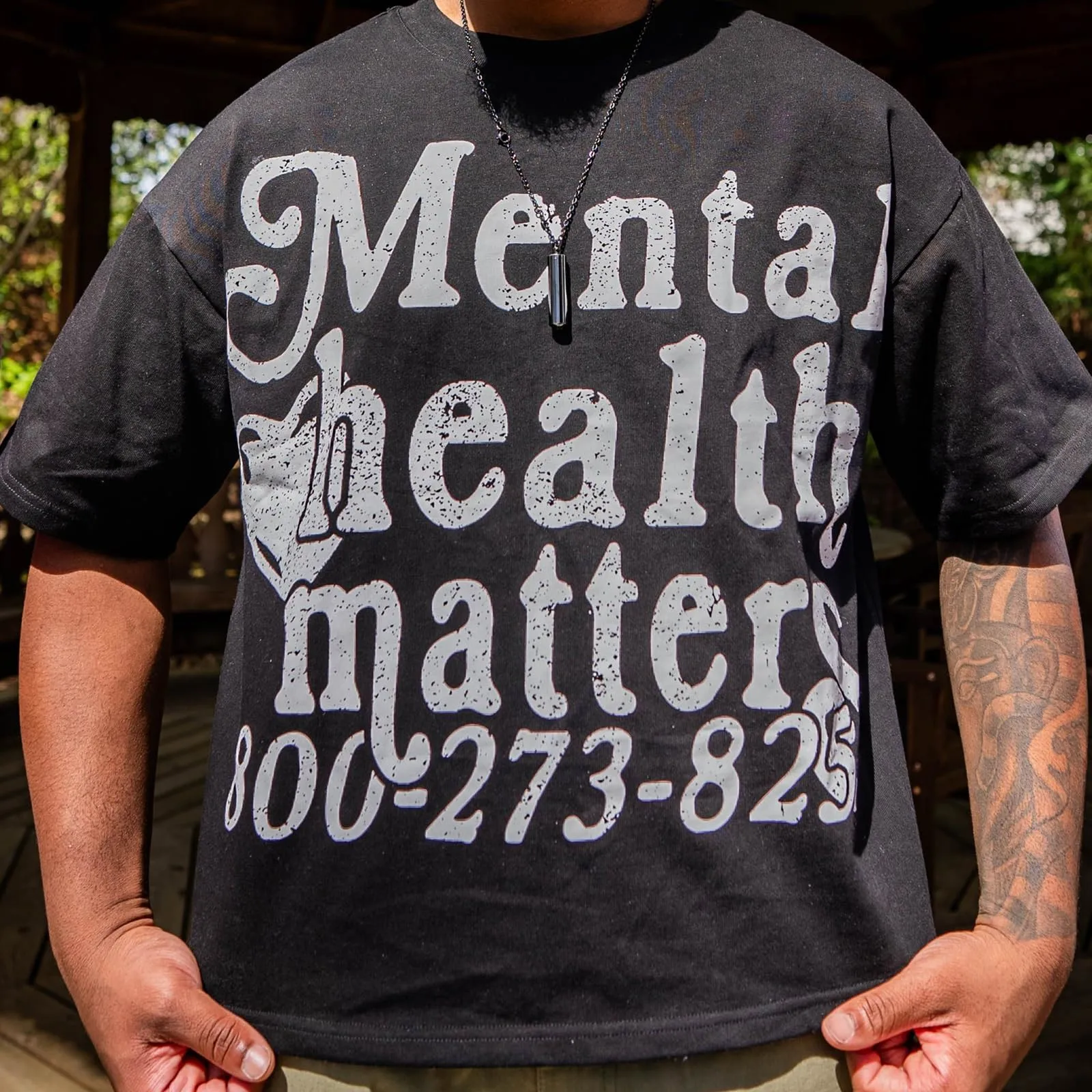 Mental Health Matters Oversized T Shirt Streetwear Graphic Tees Casual Vintage with Designs Washed Y2k Summer Tops