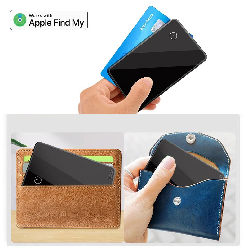 Wireless charging Apple MFi Card Finder Wallet tracker Finder Find My Tag Air Tag Tracker Locator Finder for Iphone bluetooth