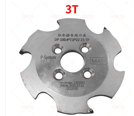 

Woodworking 3 6 Tooth Carbide T-Groove Cutter CNC Bit