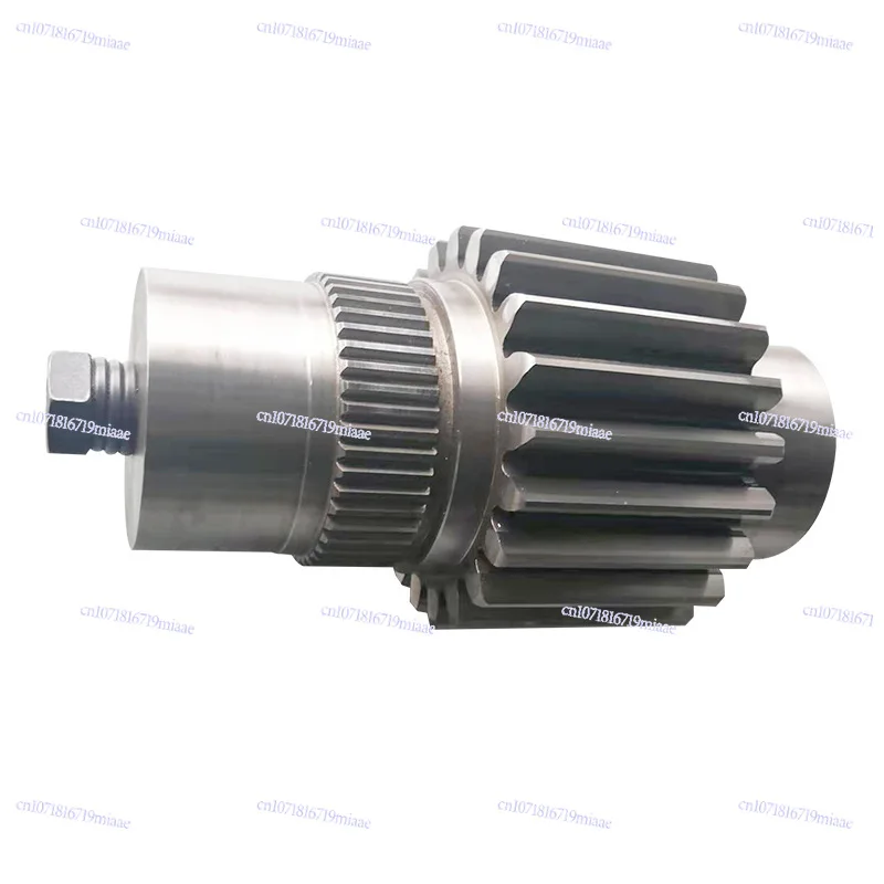 Spline shaft non-standard processing, stainless steel high-precision hardened gear shaft, spline shaft precision gear shaft