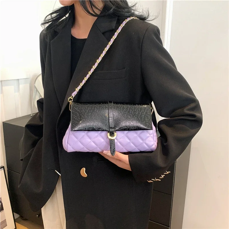 Women Bags Crossbody Shoulder Bag For Ladies Messenger Bag High Quality Fashion Designer Flap Female Rivet Handbags Luxury Bags