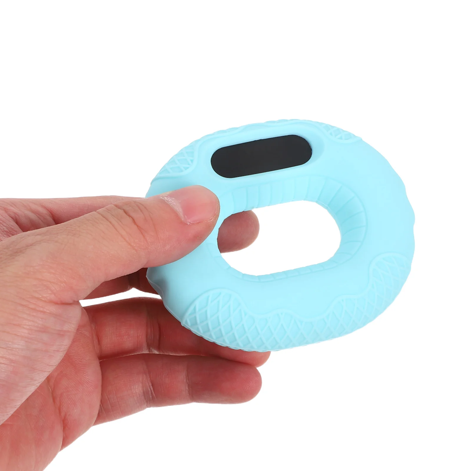 

Silicone Hand Grip Strengthener 10lb Digital Counter Wireless Page Turner Multifunctional Forearm Exerciser Fitness Training