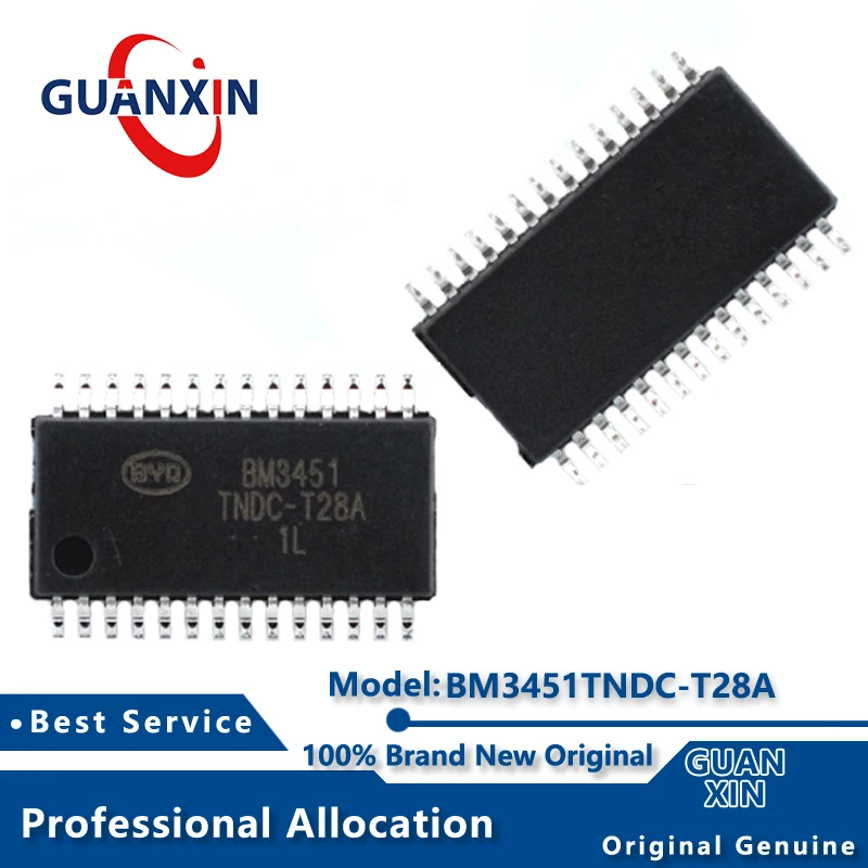 

100% New Marking BM3451TNDC-T28A TSSOP28 BM3451TNDC