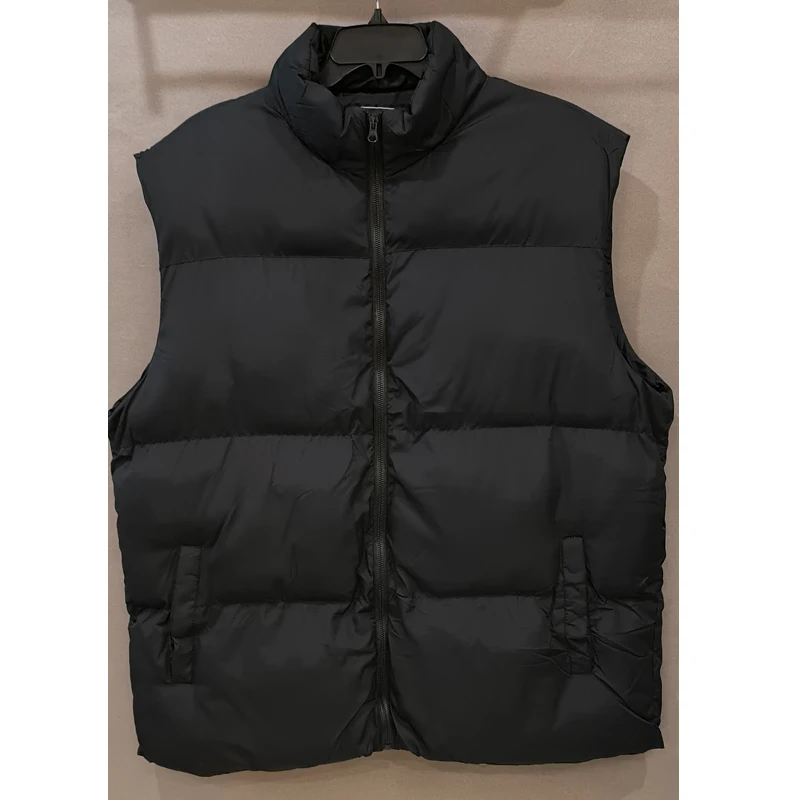 Large Size 10XL 12XL 16XL Men\' Sleeveless Vest Jackets Winter Fashion Male Cotton-Padded Vest Coats Warm Waistcoats 15XL 250KG