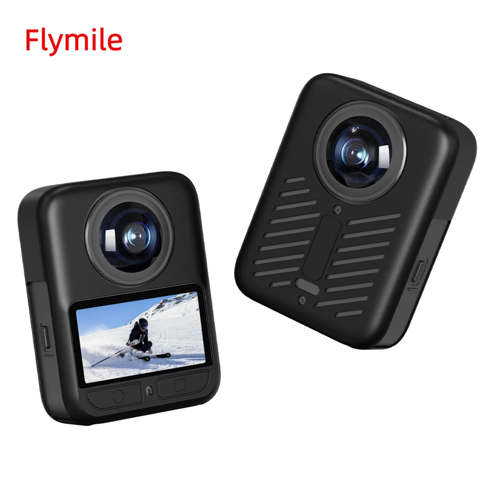 

Flymile Silicone Cover Protective Case Protector Sleeve Scratch-resistant Shell for DJI OSMO 360 Accessories Soft Housing Rubber