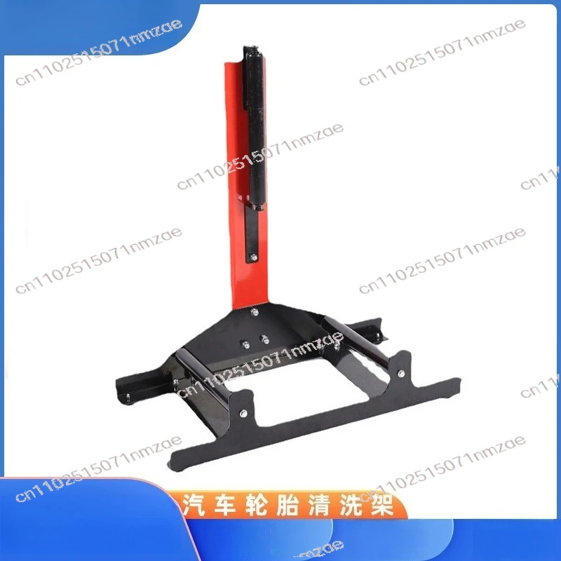 Car Tire Hub Cleaning and Placement Rack Rotating Rolling Display Repair Tire Repair Tool Holder Car Beauty