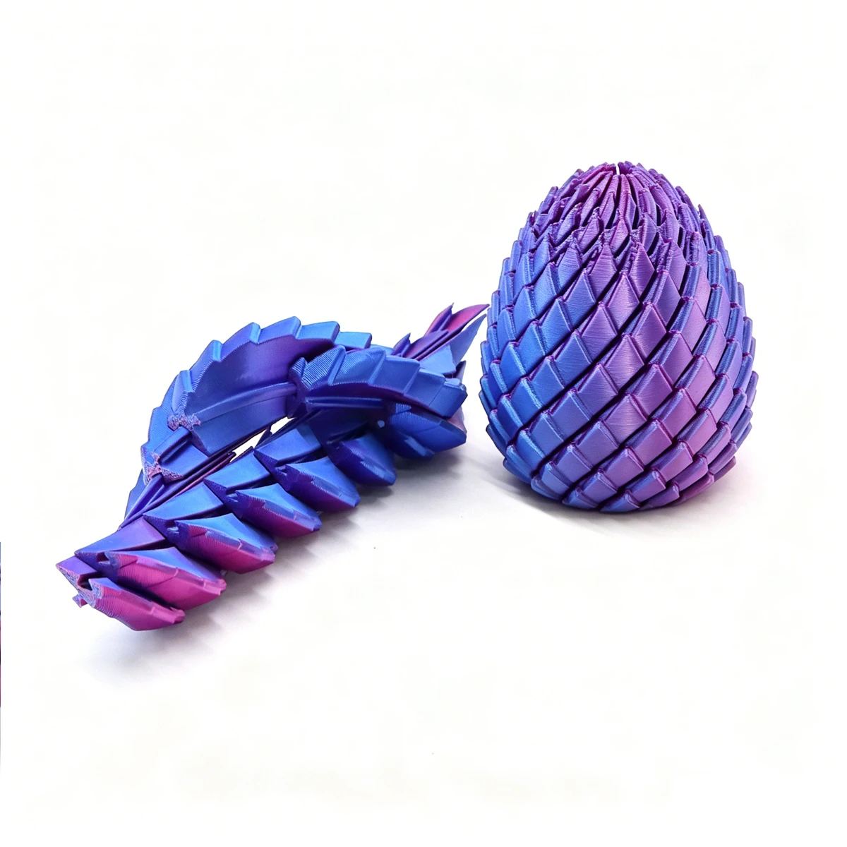 NEW 3D Printed Spiral Fidget D - 3D Printing Egg recension och pris