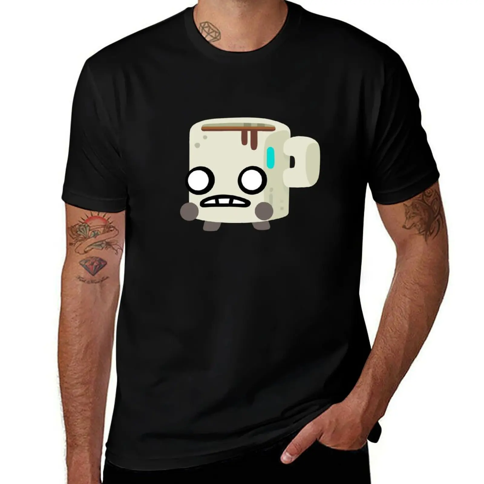 Boomerang Fu Coffee T-Shirt cotton t shirts man 100% T-Shirt