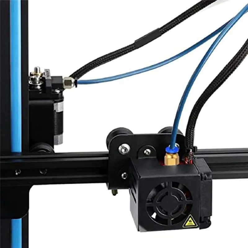 (B63C) 3D Printer Accessories 2mm Long Ribbon Cutter + KJH-M6 and PC4-M10 Pneumatic Remote Extrusion Connector 6 Pieces