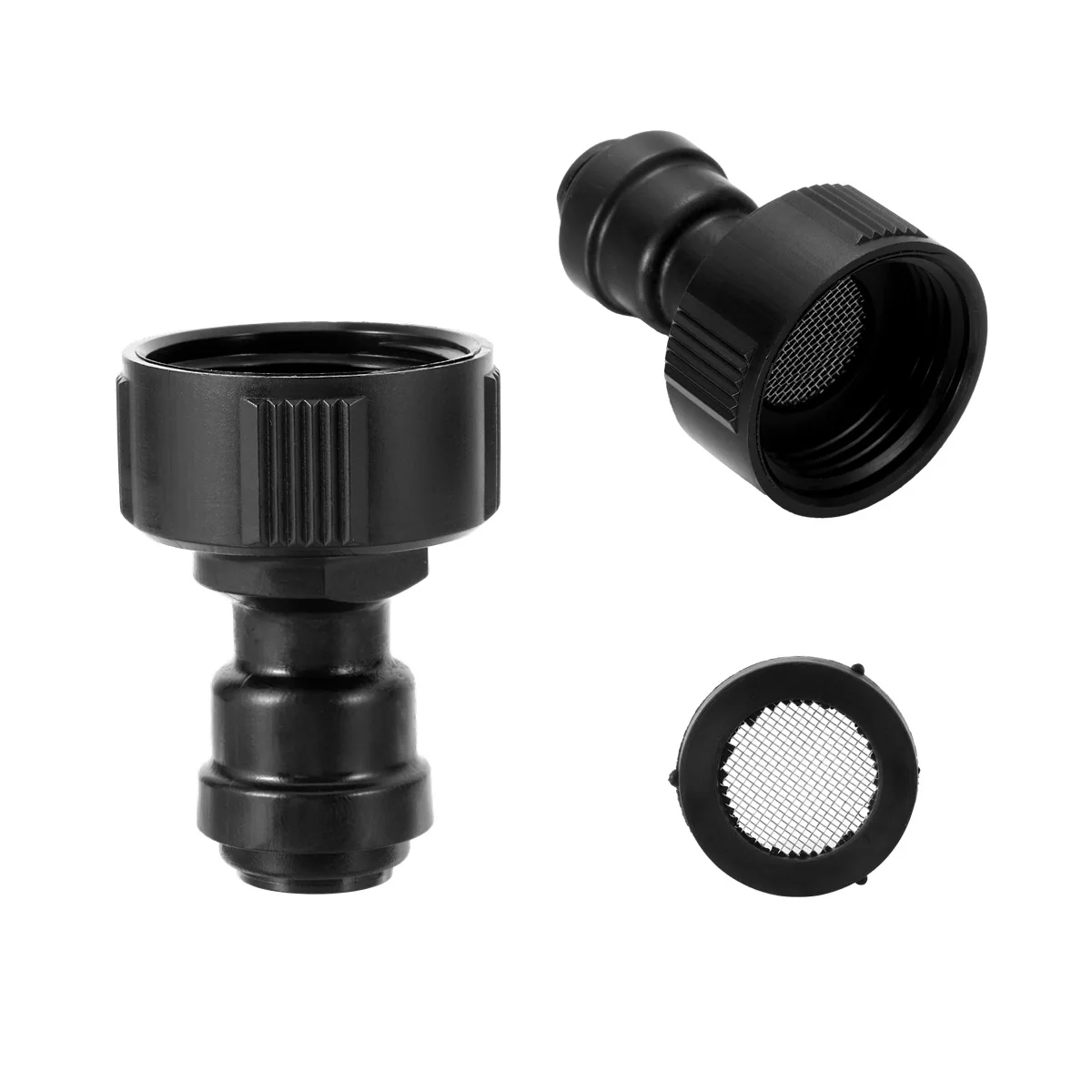 For Healthy Plant Growth Quick Connect Hose Adapter Garden Water Splitter Leakproof Locking Mechanism Push-to-fit Design
