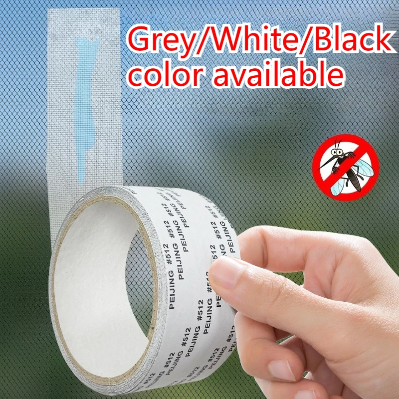 1roll Easy-to-Apply Waterproof Window Screen Repair Tape – Keep Mosquitoes Out with Our Anti-Insect, Self-Adhesive Mesh Patch