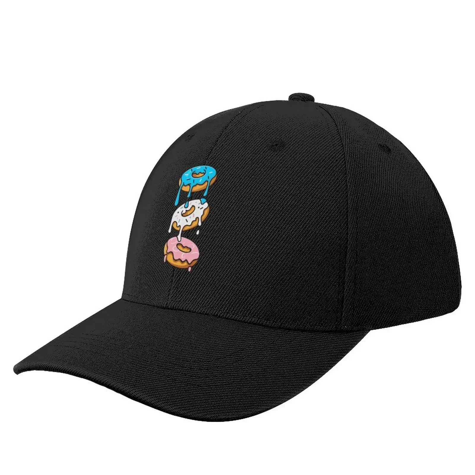 Subtle Transgender Pride Flag Donuts Baseball Cap Golf Hat Luxury Man Hat Caps For Women Men's