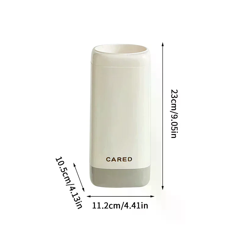 Household Cup Holder, Disposable Paper Cup Storage Rack, Living Room Dust-Proof, Non Perforated Wall Mounted Paper Cup Holder