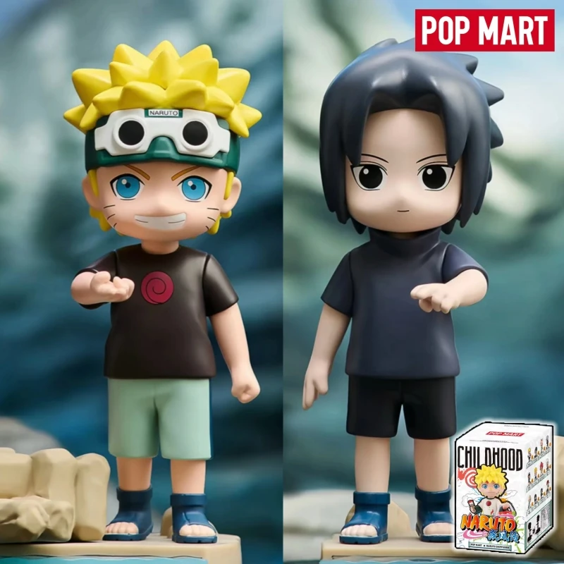 

POP MART Naruto Childhood Series Blind Box Adorable Anime Character Figure Premium Collectible Desktop Display Toy Birthday Gift