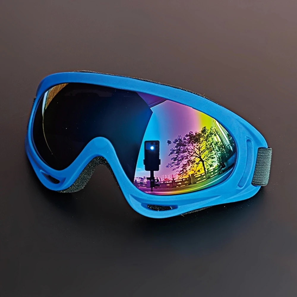 Disponível em várias cores Óculos de sol Óculos de sol de segurança esportiva para motocicleta e ATV Óculos de vento resistentes a arranhões