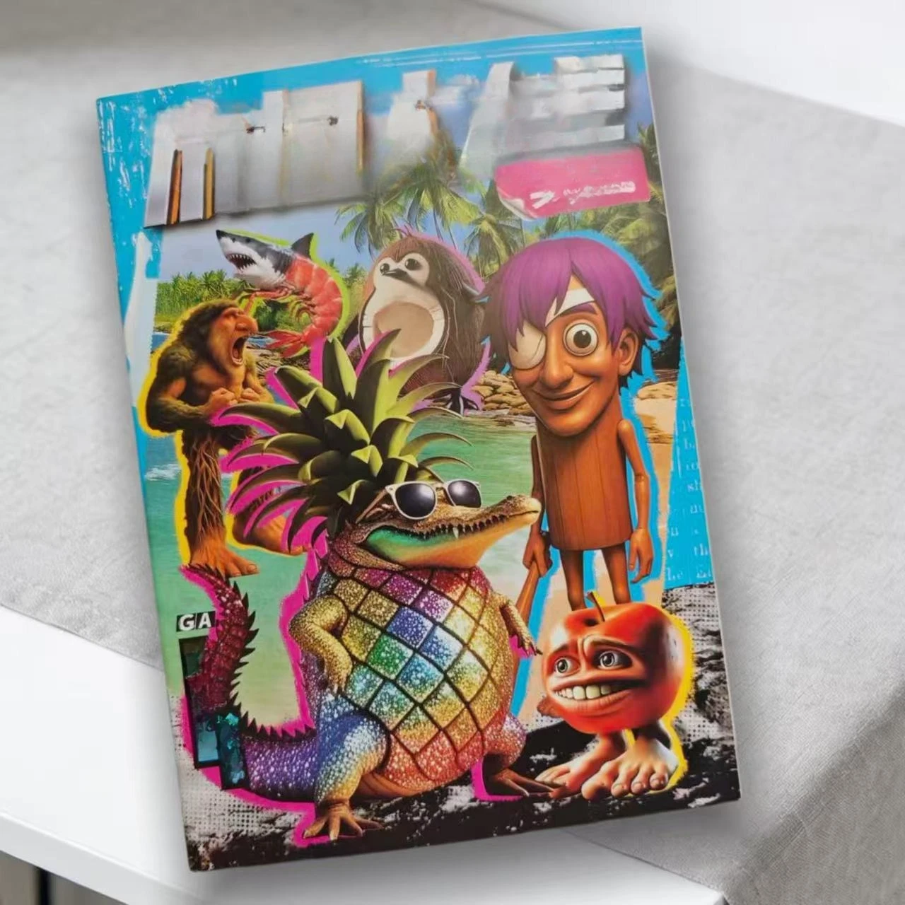 Italian Brainrot Animals Coloring Books - Tung Tung Tung Sahur Tracing Drawing Line Art Set for Kids