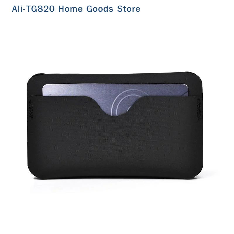 [TG820]1Pcs Multiofunctional Magnetic Coin Purse Pouch Portable Ultra-light ID Business Card Holder Mini Folding Wallet