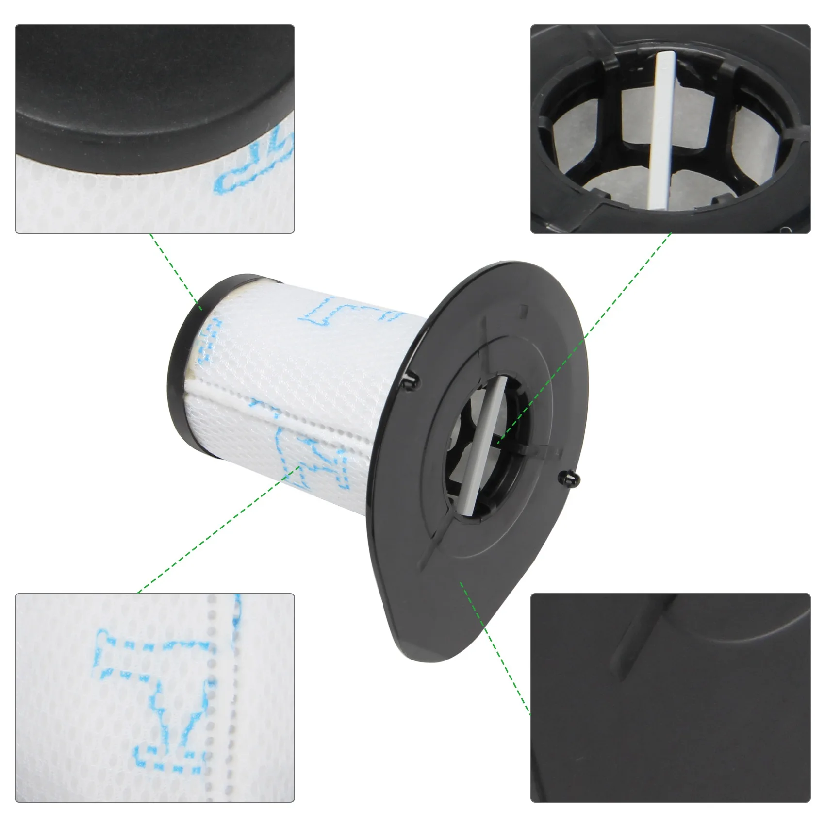 ABBK-2 個フィルター Rowenta 空軍 460 オールインワン Rh92xx と空軍フレックス 560 Rh94xx 掃除機、部品 ZR009002