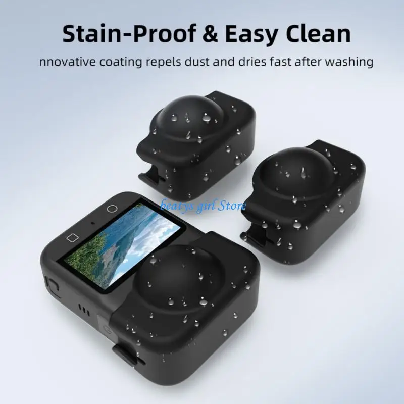 

C7AB Elastic Lens for 360 Extreme NonSlip Grip Adventure Camera