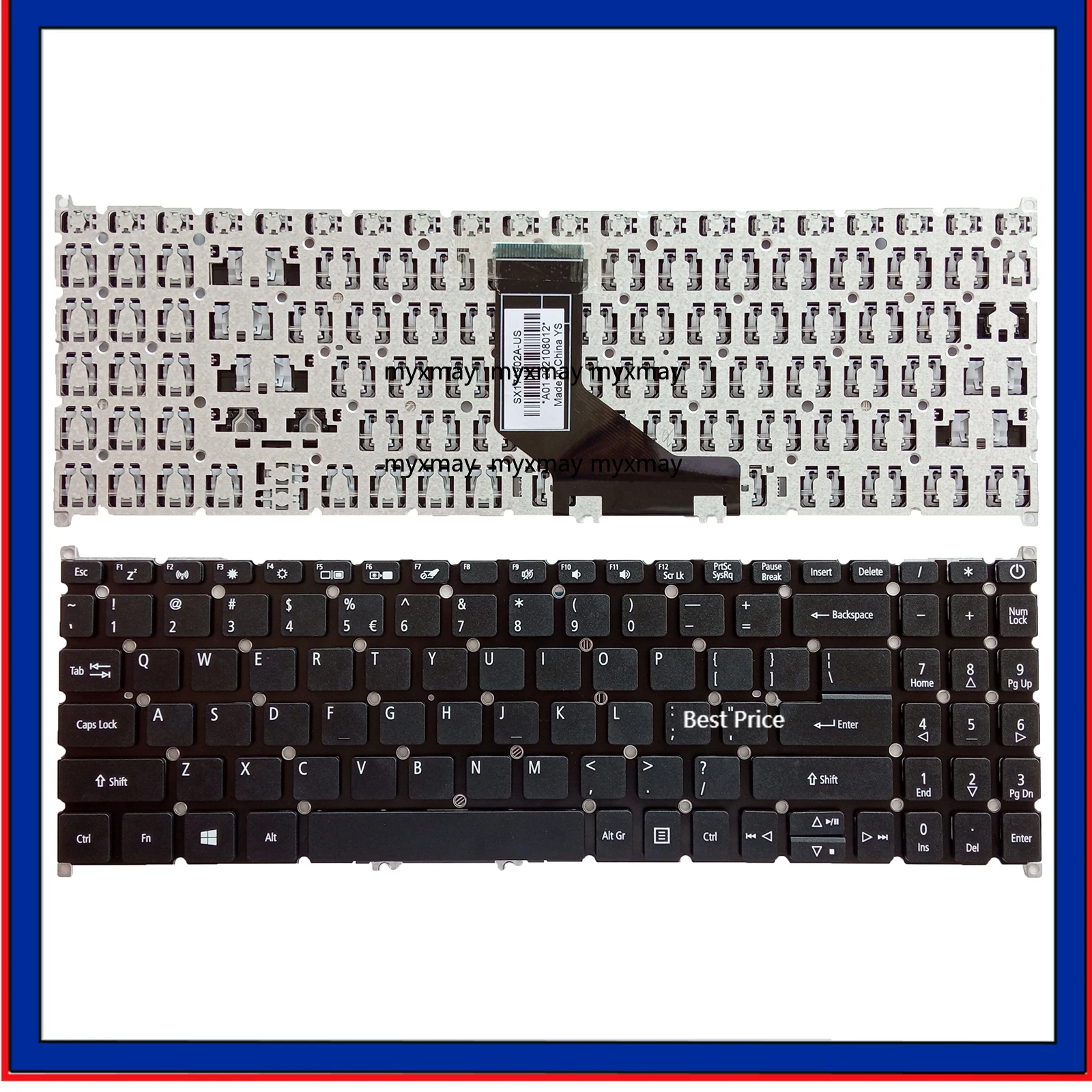 

US Keyboard For Acer Aspire 5 A515-44 A515-45 A515-46 A515-53 A515-56