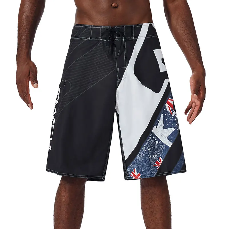 Men\'s Quick Drying Surf Beach Shorts, Fitness Muscle, High Quality, Water Sports, Summer Swimwear