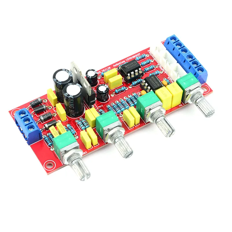 HIFI NE5532 ボリューム調整プリアンプボード PCB/キット/完成ボードオプション