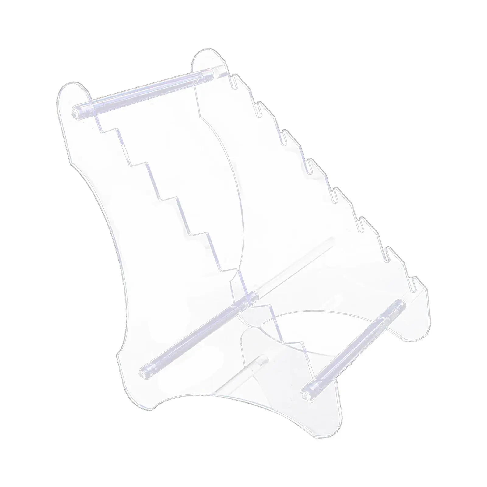 Acrylic Knife Display Stand Organizer Transparent 8 Layer Knife Holder Rack for Kitchen Knives Storage Collection