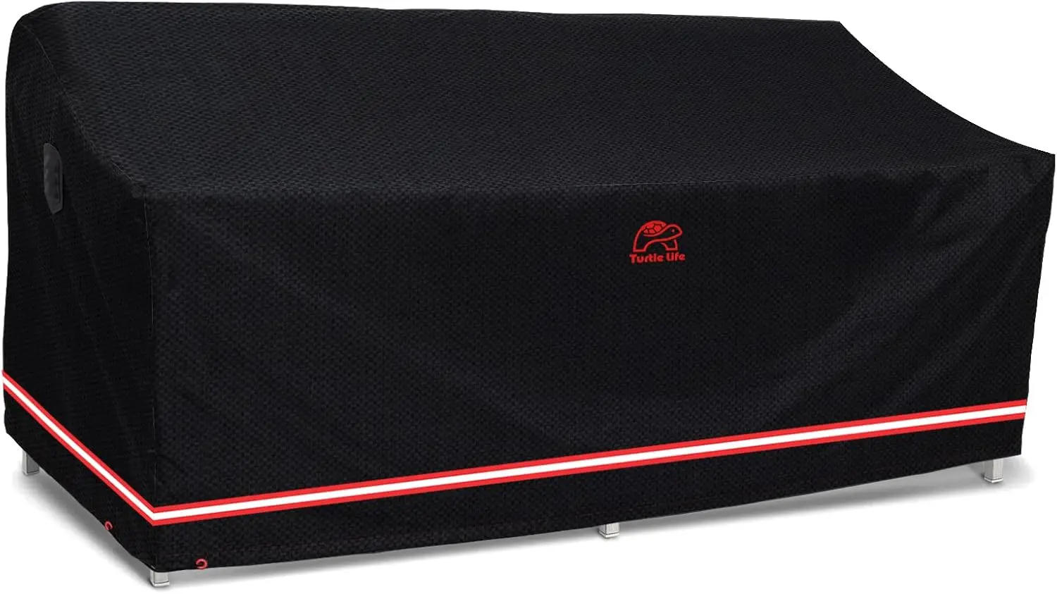 

Прочный чехол для уличной двухместной скамейки, устойчивый к УФ-излучению и воде, не выцветающий, с вентиляционными отверстиями и пряжками, черный, 93"Ш x 40"Г x 35"В